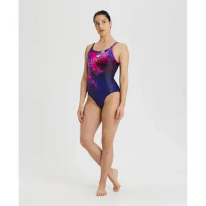 Badedragt til kvinder med U-ryg Arena Placement B image-1