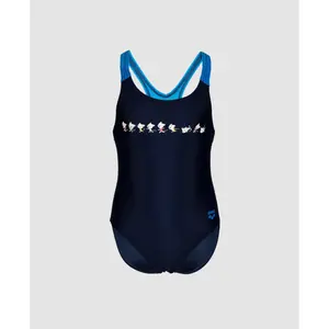 One-piece swimsuit for girls Arena Friends image-0