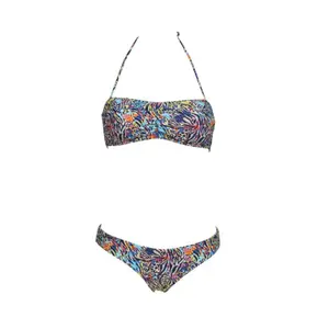 Bikini da donna Arena Bandeau Allover image-1