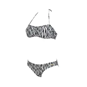 Bikini da donna Arena Bandeau Allover image-0