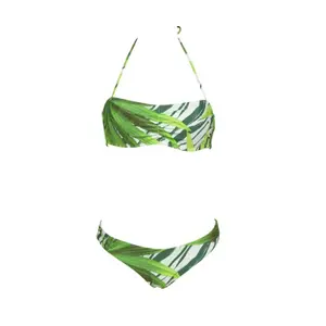 Bikini da donna Arena Bandeau Allover image-1