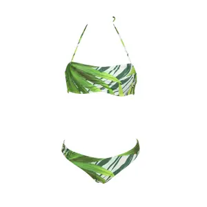 Bikini da donna Arena Bandeau Allover image-3