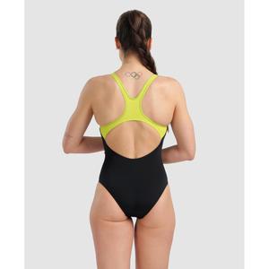 Damski kostium kąpielowy 1-częściowy Arena New Graphic Pro B image-1