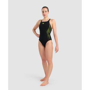 Damski kostium kąpielowy 1-częściowy Arena New Graphic Pro B image-2