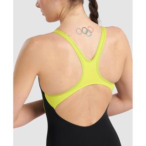 Damski kostium kąpielowy 1-częściowy Arena New Graphic Pro B image-4