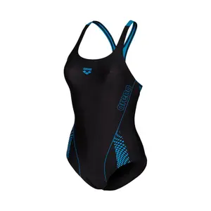 Women's 1-piece swimsuit Arena Pro Back Graphic Medium image-2