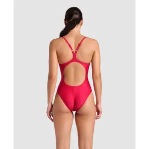 Women's 1-piece swimsuit Arena Solid Lightdrop Back image-2
