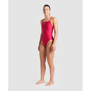 Women's 1-piece swimsuit Arena Solid Lightdrop Back image-1