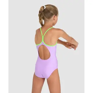 Maillot de bain 1 pièce fille Arena Light Drop Solid image-2