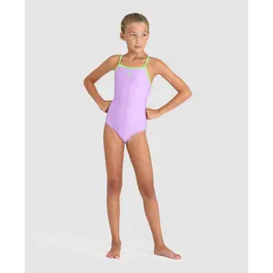 Maillot de bain 1 pièce fille Arena Light Drop Solid image-1
