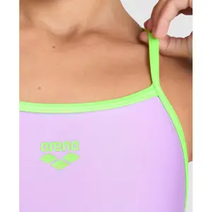 Maillot de bain 1 pièce fille Arena Light Drop Solid image-3