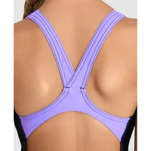 1-delig meisjes zwempak Arena Parrot V Back image-4