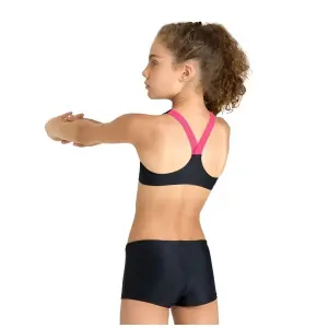 Dziewczęcy dwuczęściowy kostium kąpielowy Arena Bikini Energy Back Graphic image-3