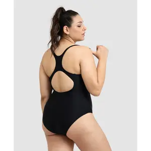 Women's 1-piece swimsuit Arena Solid Pro image-2