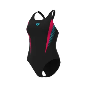 Women's 1-piece swimsuit Arena Threefold V image-0