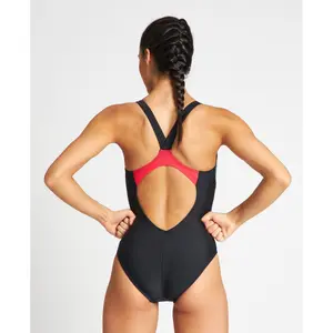 Women's 1-piece swimsuit Arena Threefold V image-1