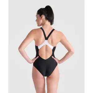 Women's 1-piece swimsuit Arena Threefold V image-1
