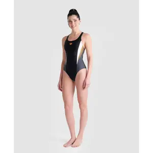 Women's 1-piece swimsuit Arena Threefold V image-2