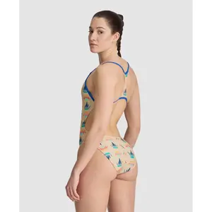 Women's 1-piece swimsuit Arena Vibes Boos image-2