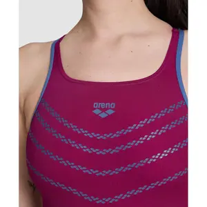 Women's 1-piece swimsuit Arena Losange image-3