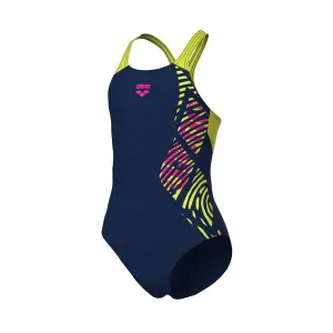 1-delig meisjes zwempak Arena Vortex V Back image-0