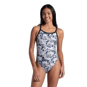 Women's 1-piece swimsuit Arena Earth Xcross Back image-0