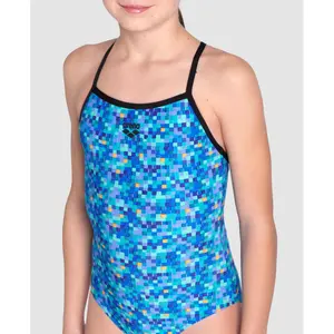 1-delig meisjes zwempak Arena Pooltiles Lightdro image-4