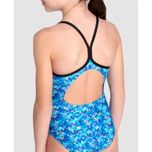 1-delig meisjes zwempak Arena Pooltiles Lightdro image-3