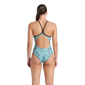 Women's 1-piece swimsuit Arena Escape Lightdrop Back image-2
