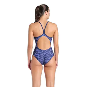 Women's 1-piece swimsuit Arena Escape Lightdrop Back image-1