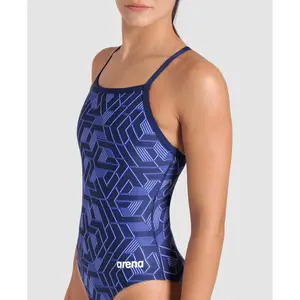Women's 1-piece swimsuit Arena Escape Lightdrop Back image-4