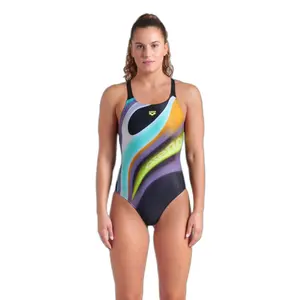 Women's 1-piece swimsuit Arena Water Fluids image-0