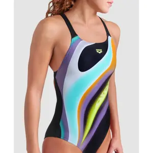 Women's 1-piece swimsuit Arena Water Fluids image-3
