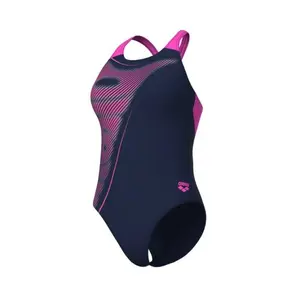 Women's 1-piece swimsuit Arena Bright Glare V Ba image-2