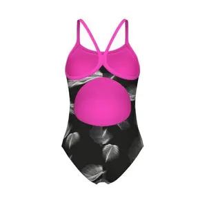 Women's 1-piece swimsuit Arena Frozen Leave Ligh image-2