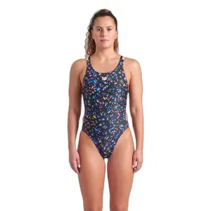 Women's 1-piece swimsuit Arena Confetti Tec image-0