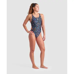 Women's 1-piece swimsuit Arena Confetti Tec image-1