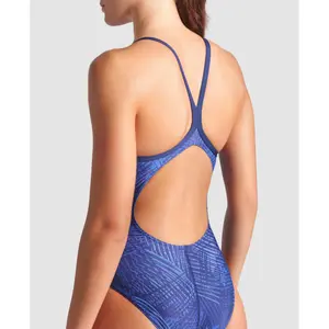 Fato de banho de uma peça leve para mulher Arena Team Energy image-4