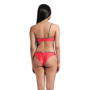 2-piece swimsuit for women Arena Solid Single Shoulder image-2