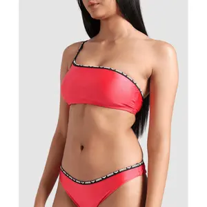 2-piece swimsuit for women Arena Solid Single Shoulder image-3