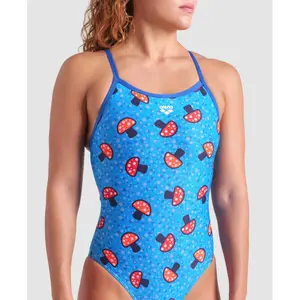 Dames zwempak uit 1 stuk Arena Mushrooms Lightdr image-3