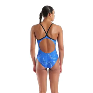 Maillot de bain 1 pièce femme Arena Fireflow Lightdrop Back image-3
