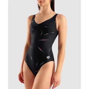 Dames zwempak uit 1 stuk Arena Stars Rain U Back image-3