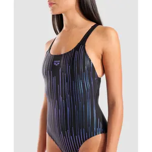 Women's 1-piece swimsuit Arena Hyacinth Pro image-3