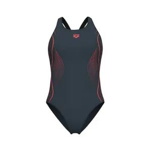 1-dels badedragt til kvinder Arena Grid V Back Graphic image-0