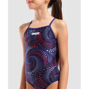 One-piece swimsuit for girls Arena Fireflow image-3