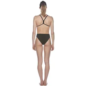 Dames zwempak uit 1 stuk Arena Solid Light Tech High image-2