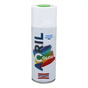 Bombe de peinture acrylique aerosol Arexons Ral 6018 Kawasaki - Derbi