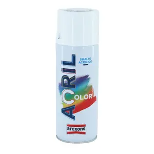 Ακρυλική μπογιά σε αεροζόλ Arexons Ral 9003 (3962) image-0