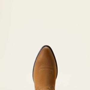 Læder cowboystøvler Ariat Heritage R Toe image-2